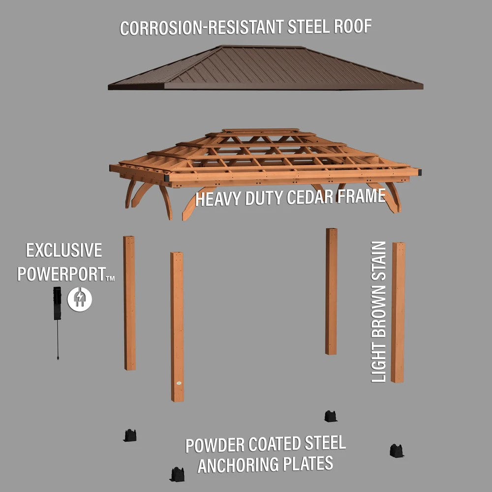 14X10 BARRINGTON GAZEBO