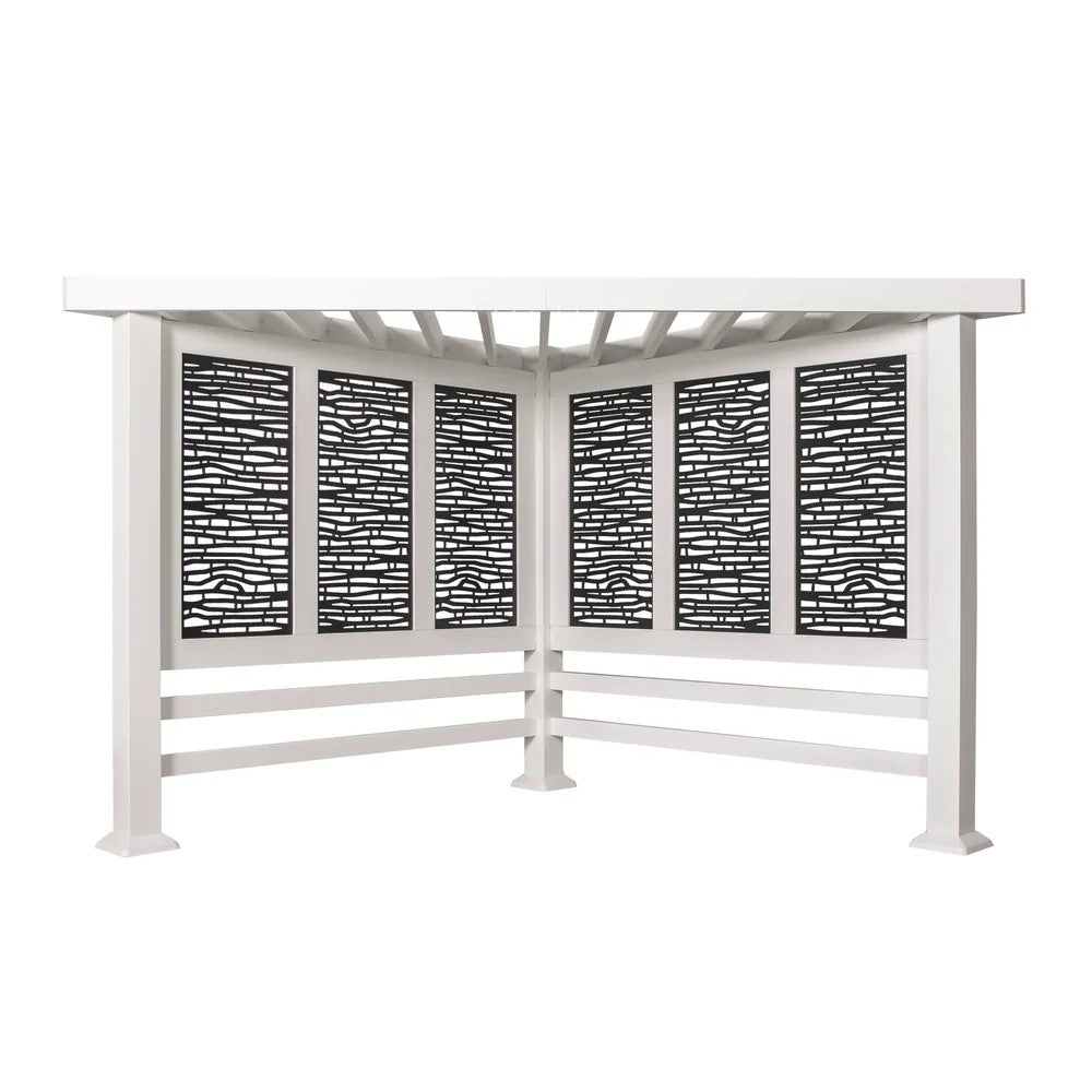 RICHMOND MODERN STEEL CABANA PERGOLA