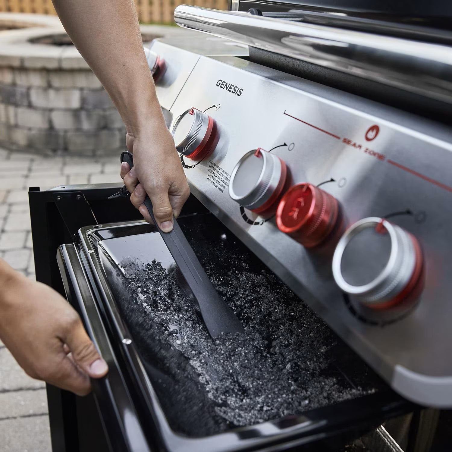 Weber GENESIS E-325 Propane Gas Grill with Sear Burner - Black - 1500533